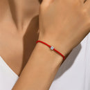 <tc>Rotes Kordelarmband – Moissanit-Glanz</tc>