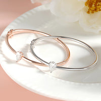 <tc>Birnen-Moissanit-Damenarmband, 925er Sterlingsilber</tc>