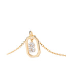 <tc>Buchstaben-Anhänger A–Z aus 925er Silber mit goldfarbener Oberfläche</tc>