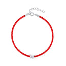 <tc>Rotes Kordelarmband – Moissanit-Glanz</tc>