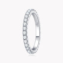 <tc>Moissanit-Eternity-Ring D 2 mm </tc>
