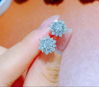 <tc>Sonnen-Moissanit-Ohrringe aus 925er Silber</tc>