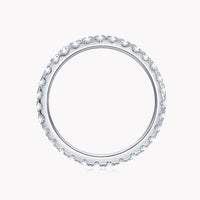 <tc>Moissanit-Eternity-Ring D 2 mm </tc>
