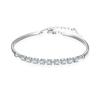 <tc>Moissanit-Armband aus 925er Silber</tc>