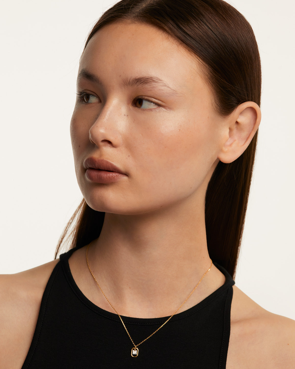 <tc>Buchstaben-Anhänger A–Z aus 925er Silber mit goldfarbener Oberfläche</tc>