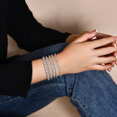 <tc>Moissanit-Tennis-Armband für Damen, aus 925er Silber</tc>