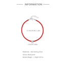 <tc>Rotes Kordelarmband – Moissanit-Glanz</tc>