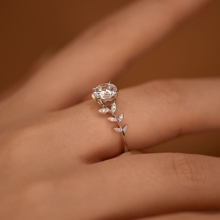 <tc>Ring Blatt Épure – Die Essenz natürlicher Eleganz</tc>