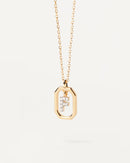 <tc>Buchstaben-Anhänger A–Z aus 925er Silber mit goldfarbener Oberfläche</tc>