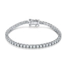 <tc>Moissanit-Tennis-Armband für Damen, aus 925er Silber</tc>