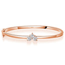 <tc>Elegantes Moissanit-Damenarmband, 925er Silber</tc>