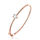 <tc>Birnen-Moissanit-Damenarmband, 925er Sterlingsilber</tc>