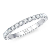 <tc>Moissanit-Eternity-Ring D 2 mm </tc>