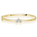 <tc>Elegantes Moissanit-Damenarmband, 925er Silber</tc>